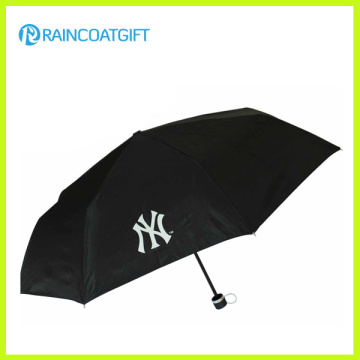 Kundenspezifischer Schirm Printng Werbungs-luxuriöser faltender Regen-Regenschirm